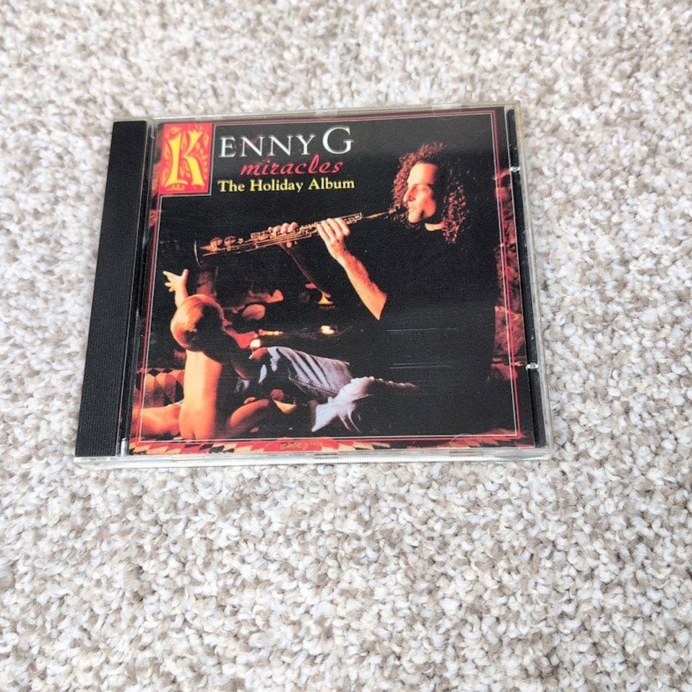 Kenny G Miracles The Holiday Album CD 1994 Arista Records Smooth Jazz Christmas